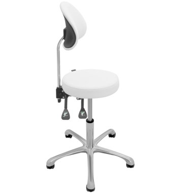 6364e917c2795_Pomoćna stolica 1025B bela 6 (36358) Pomoćna stolica SILVERFOX 1025B bela - Slika 3