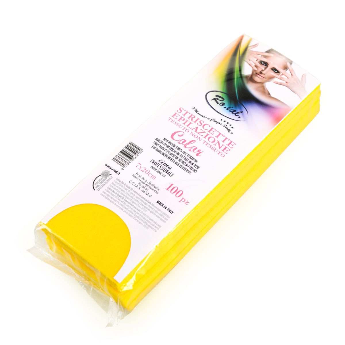 8df937be1a7e9c719659acdda7adca7ca431a4ff Trake za depilaciju ROIAL Žute 100/1 - Slika 1